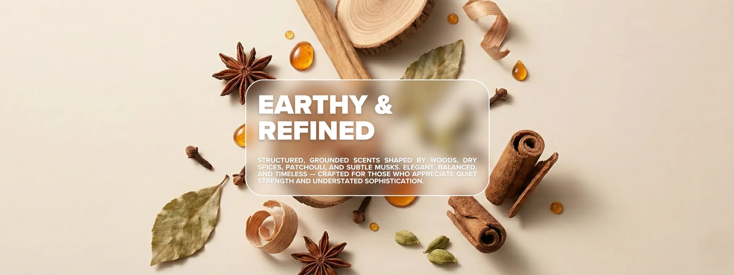 Buy earthy and refined perfumes by Ithra Perfumes featuring woody, spicy and patchouli and musky notes for men and women in India.