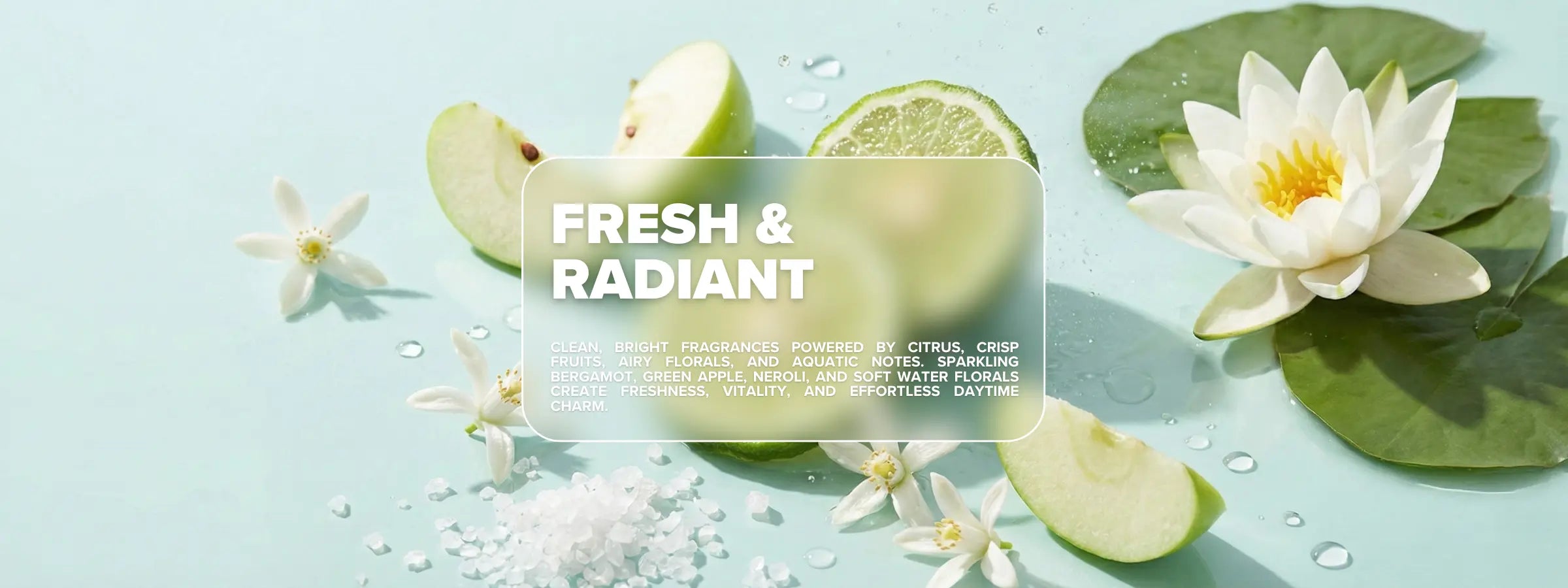 Buy fresh and radiant perfumes by Ithra Perfumes with citrus, fruity, aquatic and light floral notes for men and women in India.