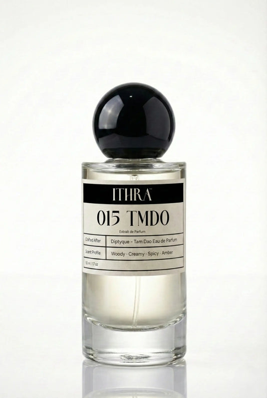 015 TMDO warm woody amber creamy unisex perfume by Ithra, luxurious and smooth