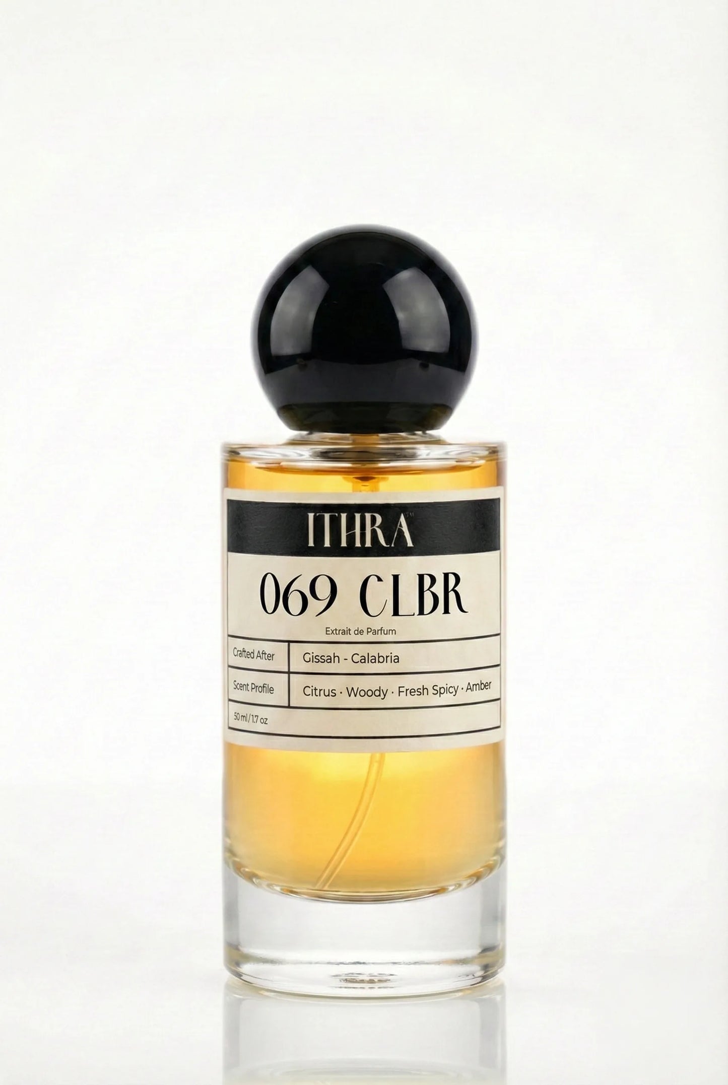 069 CLBR unisex aromatic woody spicy perfume by Ithra Perfumes, classic and confident