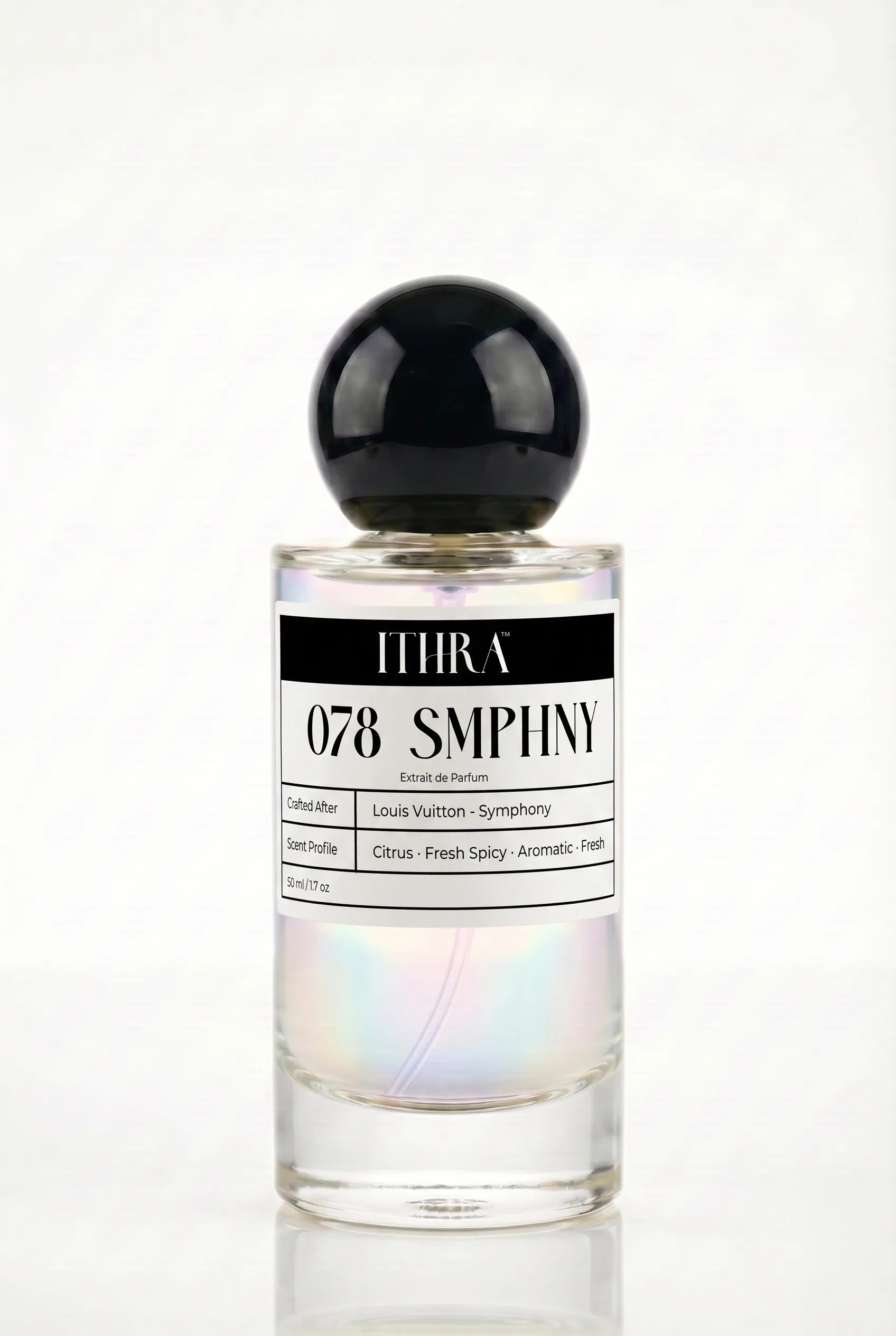 078 SMPHNY citrus aromatic fresh unisex perfume by Ithra, crisp and luminous