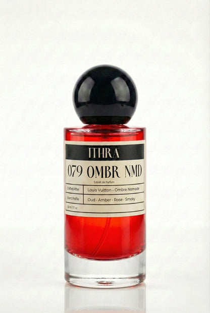 079 OMBR NMD unisex oriental woody rose perfume by Ithra Perfumes, elegant and intense
