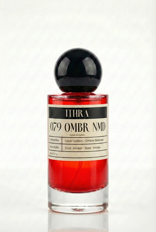 079 OMBR NMD unisex oriental woody rose perfume by Ithra Perfumes, elegant and intense