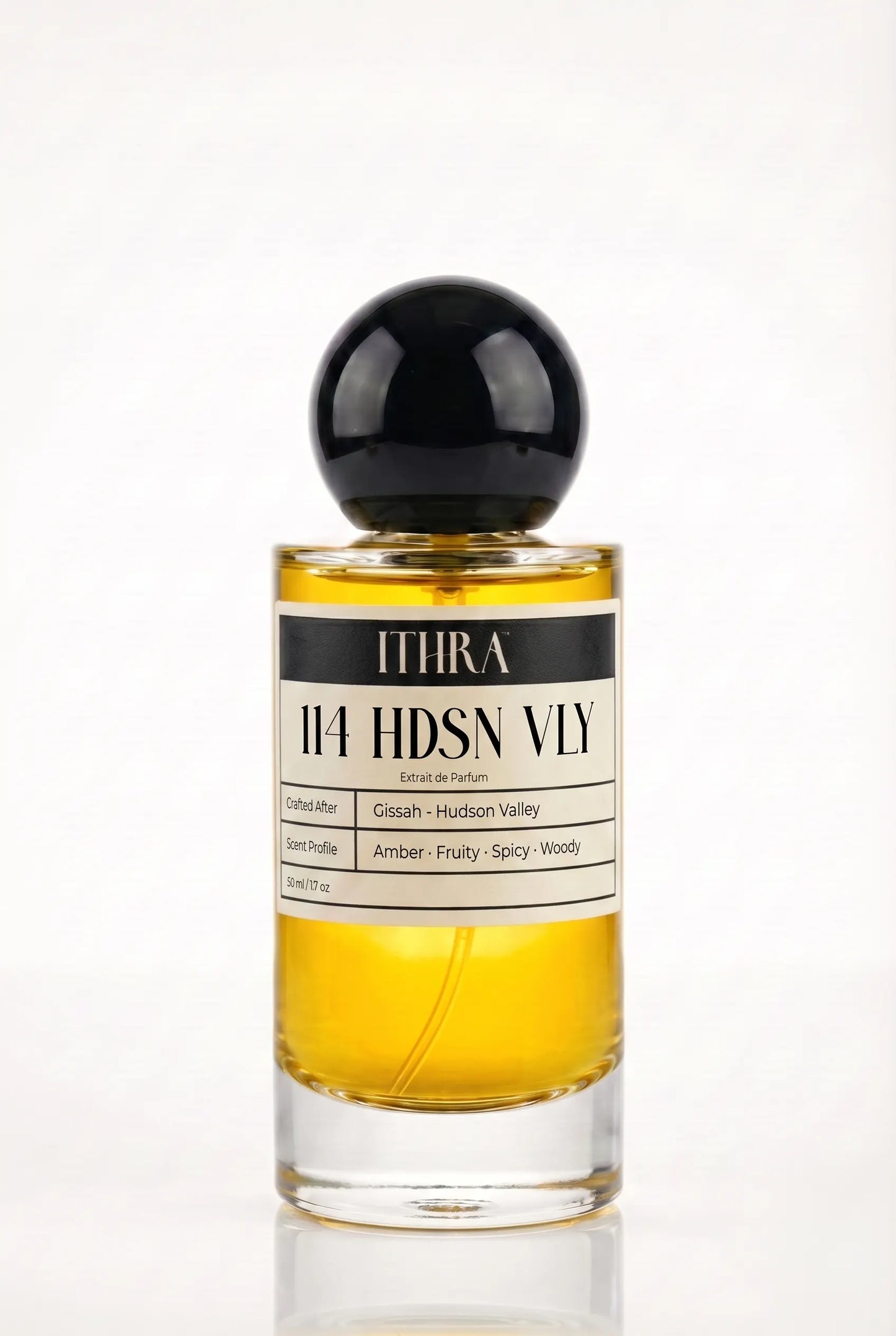 114 HDSN VLY amber fruity spicy woody unisex perfume by Ithra, rich and luxe